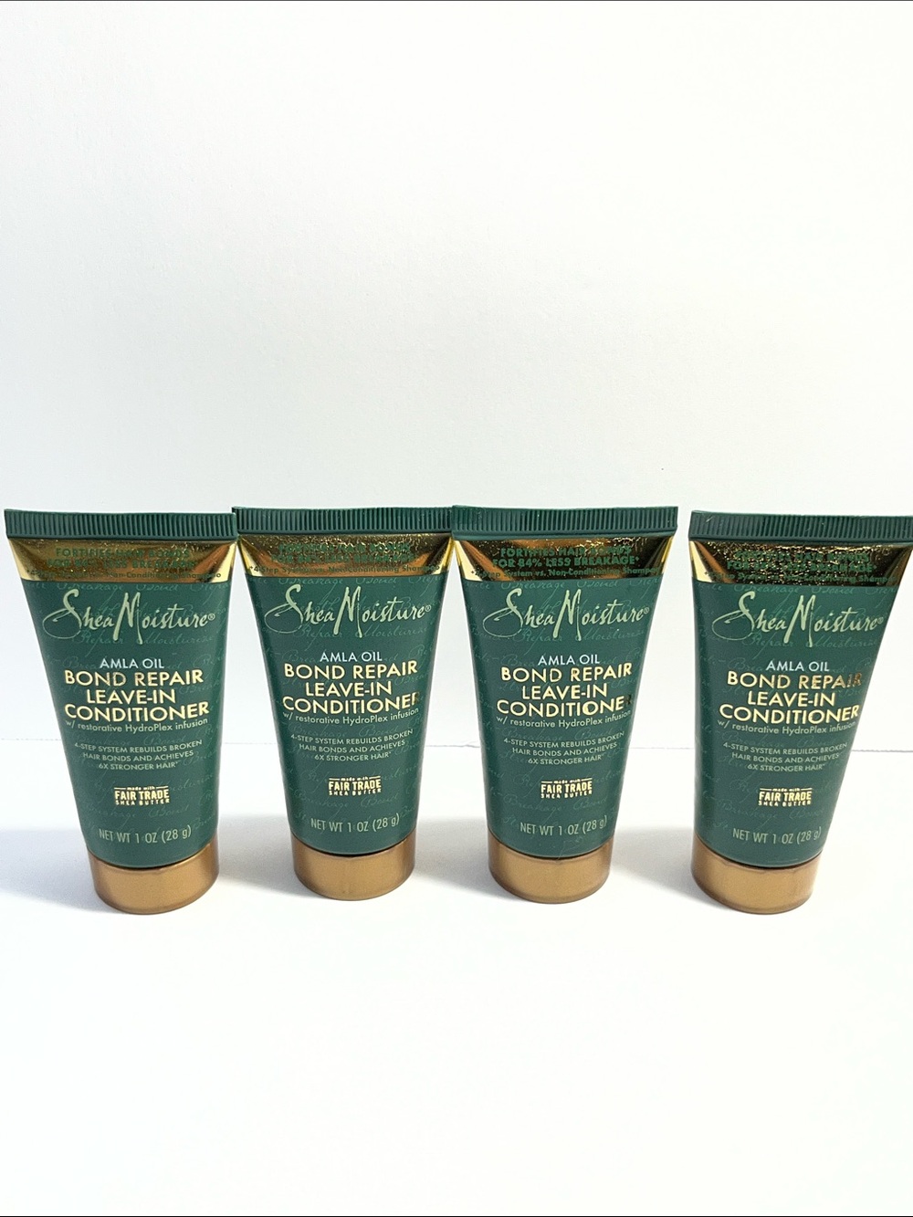 Shea Moisture Amla Oil Bond Repair Leave In Conditioner 1oz. x4